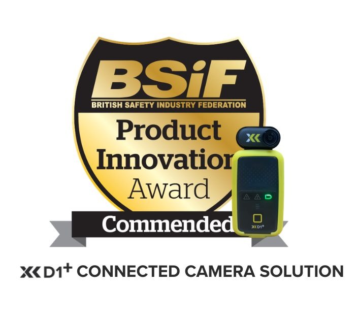 BSIF (British Safety Industry Federation) awards, the Trolex XD1+ connected camera solution Product Innovation category.